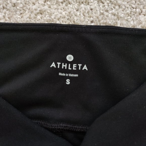 Athleta | Mantra High Rise Capri Mesh Panels Pants Size S - Picture 10 of 16